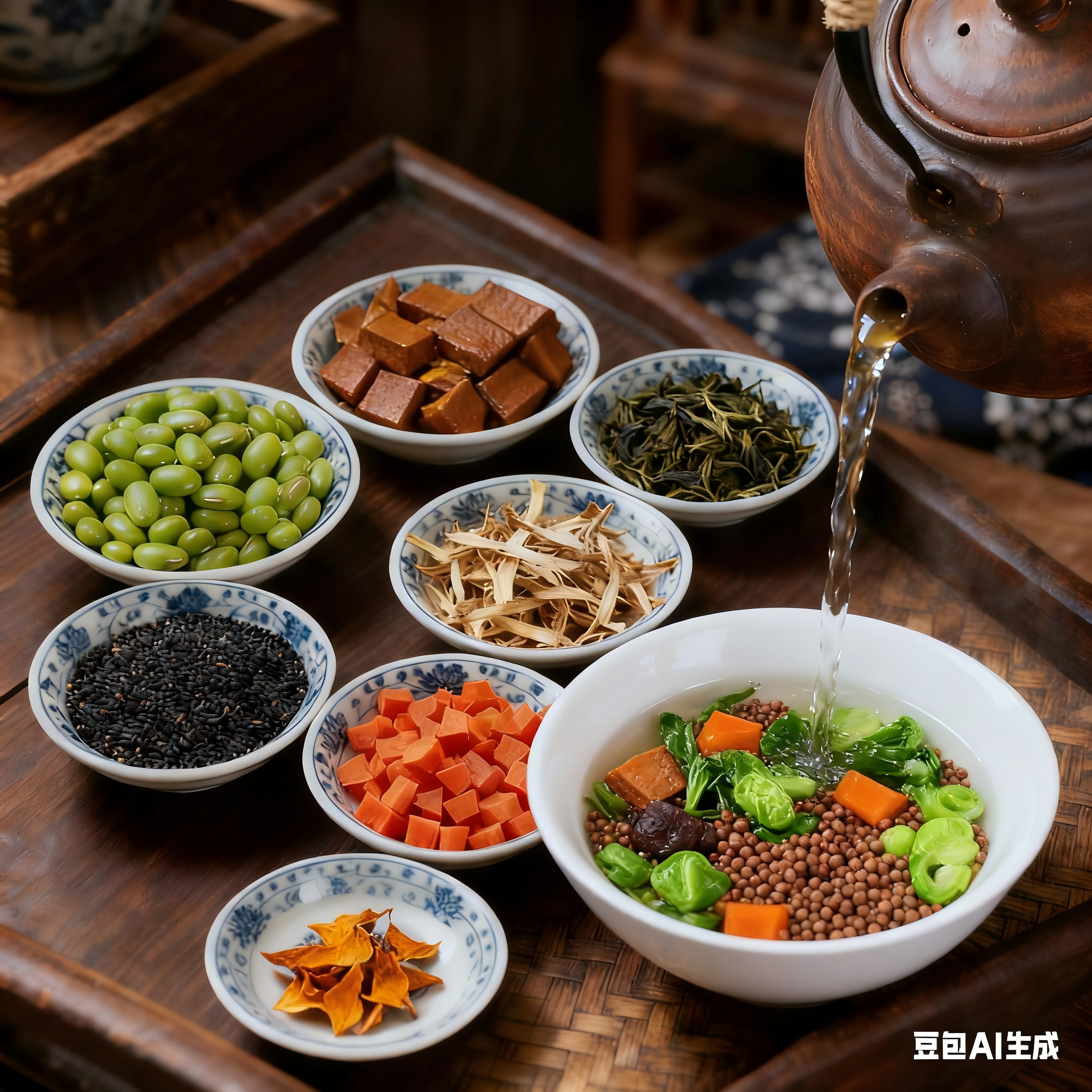 七味咸茶里的江南风情 作者：王渊鹏