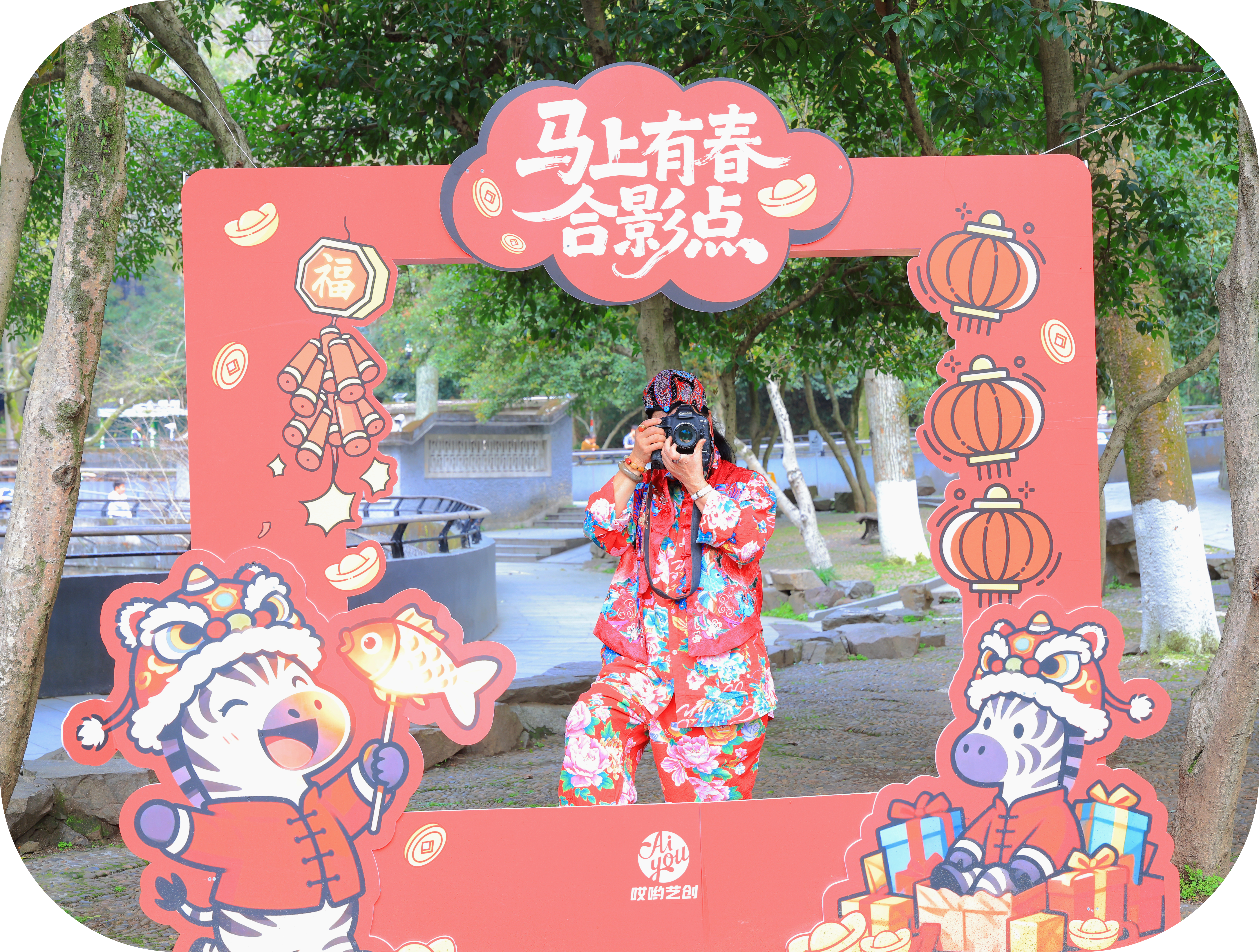 在杭州动物园，遇见一整个春天