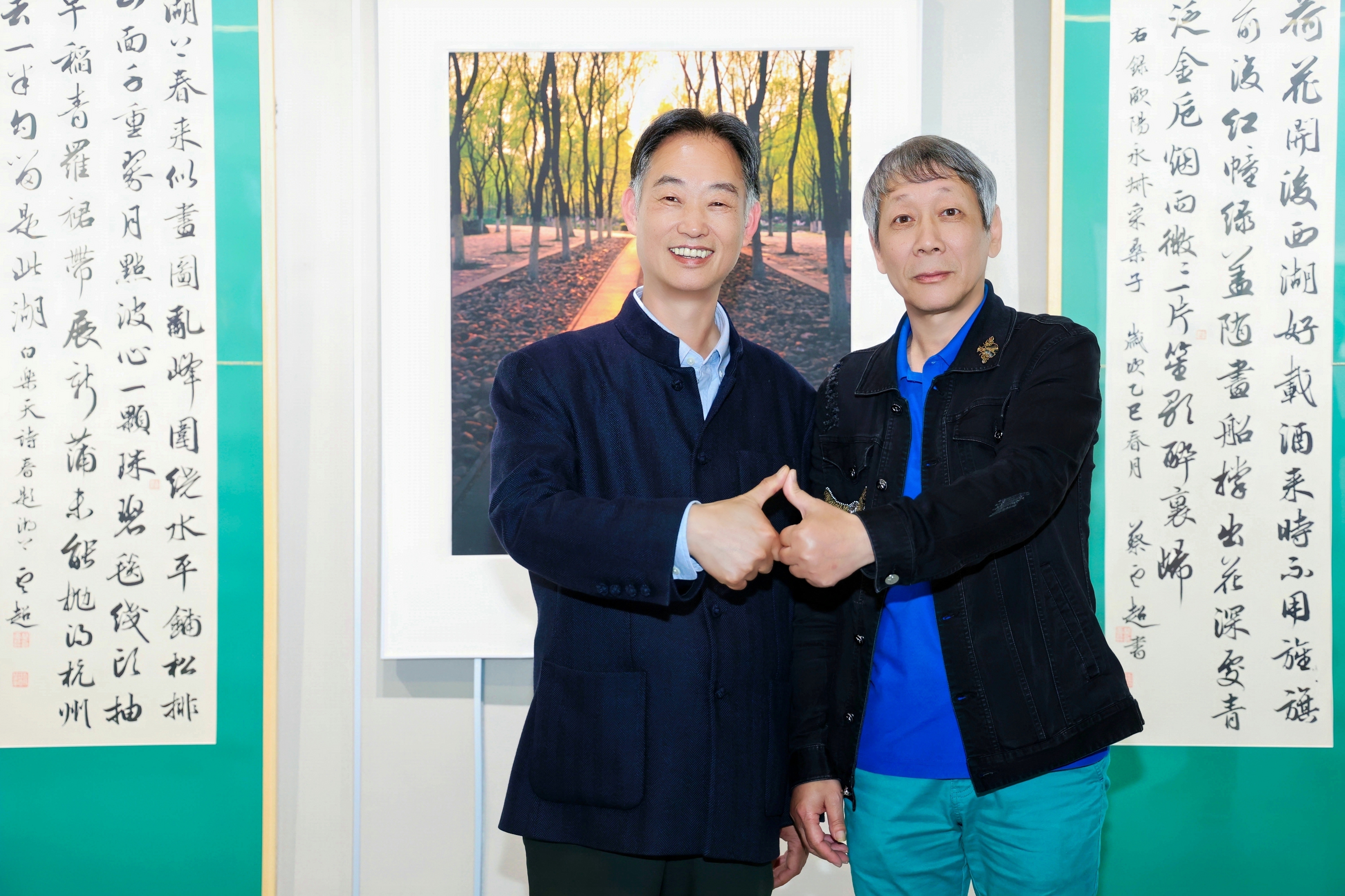 笔墨映湖山，镜头记风雅——蔡云超、于广明书法摄影联展